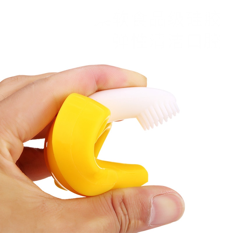 Baby Banana Toothbrush Soothing Teether